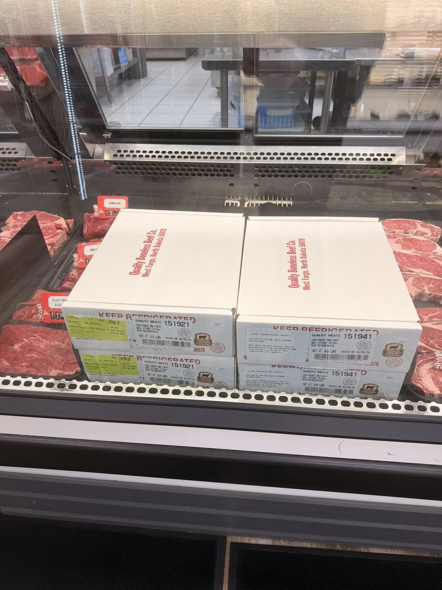 Quality Boneless Beef boxes